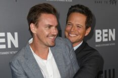 Riley Smith and Scott Wolf attend the The CW's Summer 2019 TCA Party