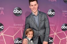 Jeremy Maguire and Nolan Gould attend ABC's 2019 TCA Summer Press Tour Carpet Event