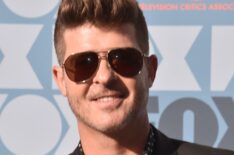 Robin Thicke attends the FOX Summer TCA 2019 All-Star Party at Fox Studios