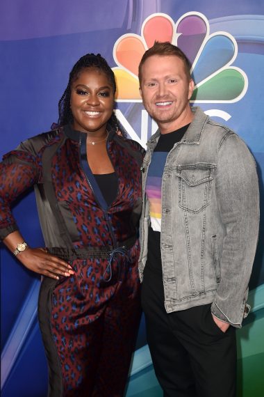 Ester Dean and Shane McAnally attend 2019 TCA NBC Press Tour