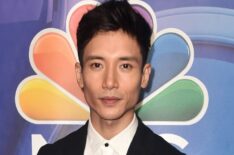 Manny Jacinto attends the 2019 TCA NBC Press Tour Carpet