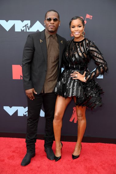 Tommicus Walker and LeToya Luckett attend the 2019 MTV Video Music Awards