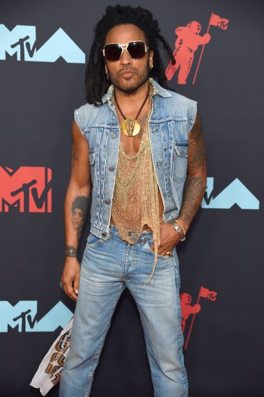 Lenny Kravitz attends the 2019 MTV Video Music Awards
