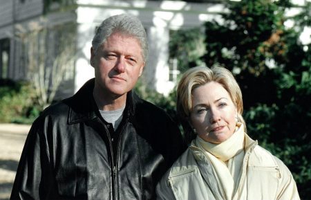 Clintons at New Home