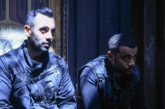 Sachin Sahel as Jackson and Jarod Joseph as Miller in The 100 - 'Matryoshka'