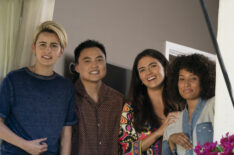 Jacqueline Toboni, Leo Sheng, Arienne Mandi, and Rosanny Zayas of 'The L Word: Generation Q'