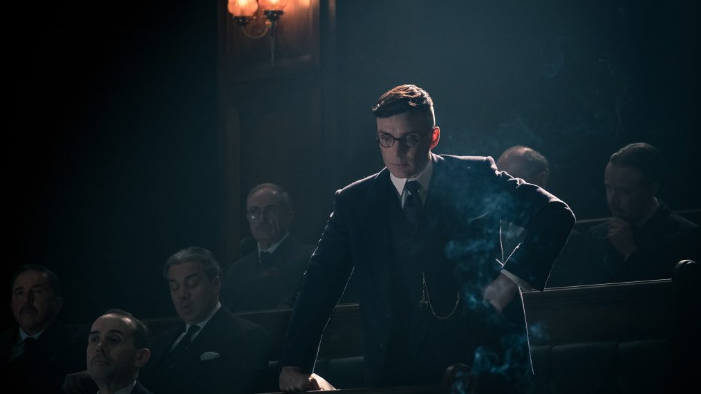Cillian Murphy as Tommy Shelby in Peaky Blinders - Season 5