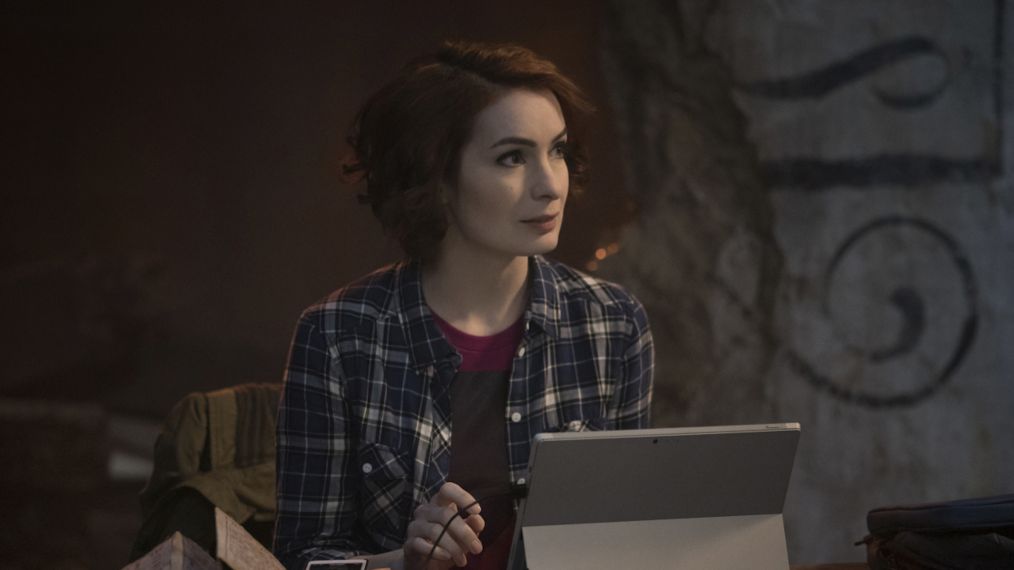 Felicia Day as Charlie Bradbury in Supernatural - 'Dark Dynasty'