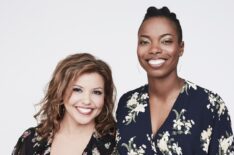 Justina Machado and Sasheer Zamata of Finding Your Roots