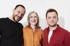 The Dark Crystal: Age of Resistance's director Louis Leterrier, showrunner Lisa Henson, and star Taron Egerton at Comic-Con 2019