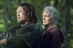 Norman Reedus as Daryl Dixon, Melissa McBride as Carol Peletier - The Walking Dead - Season 10