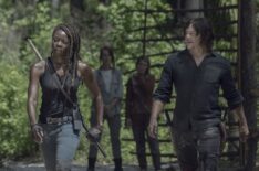 Danai Gurira as Michonne, Norman Reedus as Daryl Dixon - The Walking Dead - Season 10