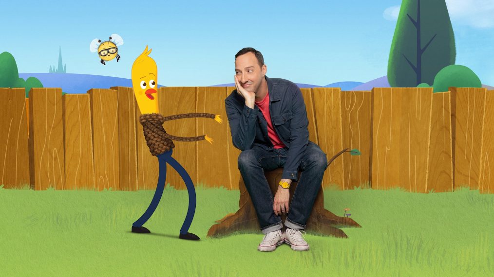 Tony Hale and Archibald and Bea