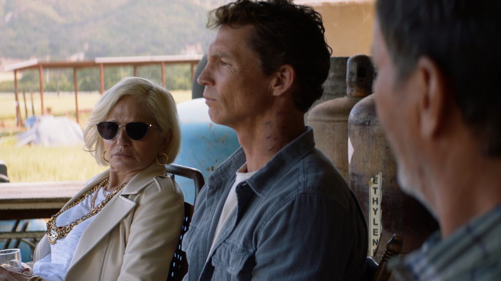 Ellen Barkin and Shawn Hatosy in Animal Kingdom