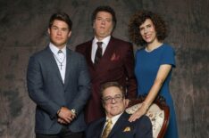 The Righteous Gemstones - Adam DeVine, Danny McBride, John Goodman, and Edi Patterson