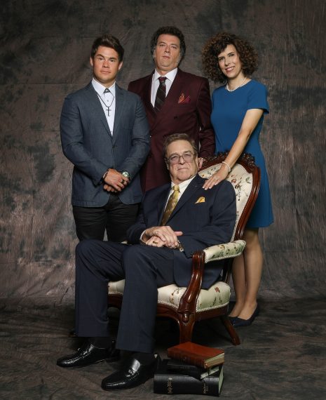 The Righteous Gemstones - Adam DeVine, Danny McBride, John Goodman, and Edi Patterson