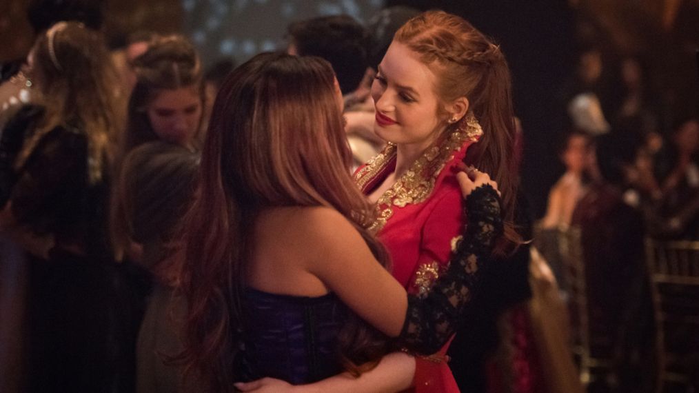 Riverdale - Vanessa Morgan as Toni and Madelaine Petsch as Cheryl