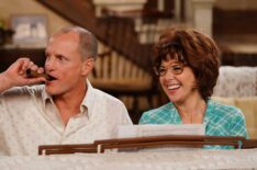 Woody Harrelson & Marisa Tomei in the 'Live in Front of a Studio Audience' special