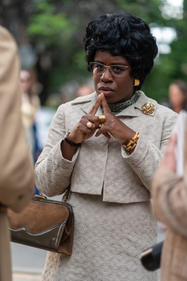 MRS. AMERICA -- Pictured: Uzo Aduba as Shirley Chisholm. CR: Sabrina Lantos/FX
