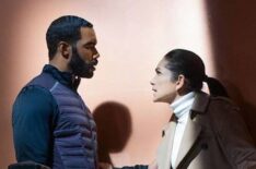 Omari Hardwick and Lela Loren in Power