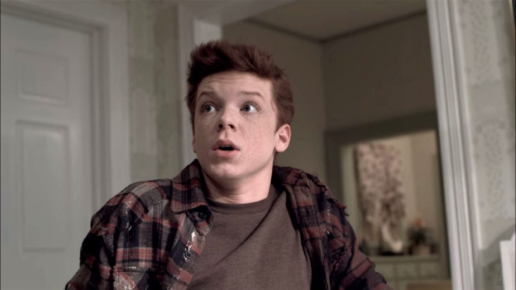 Cameron Monaghan as Ian Gallagher in Season 1.