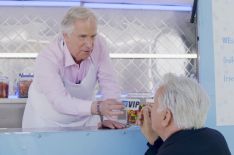 See a Hilarious Henry Winkler-Martin Sheen Moment From the 'WE Day Special' (VIDEO)