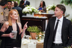 All Rise - 'Sweet Bird of Truth' - Marg Helgenberger as Lisa Benner and Wilson Bethel as Mark Callan