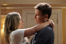 Vanessa Ray as Eddie Janko and Will Estes as Jamie Reagan in Blue Bloods - Naughty or Nice