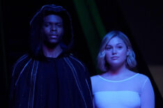 Aubrey Joseph as Ty and Olivia Holt as Tandy in Marvel's Cloak & Dagger