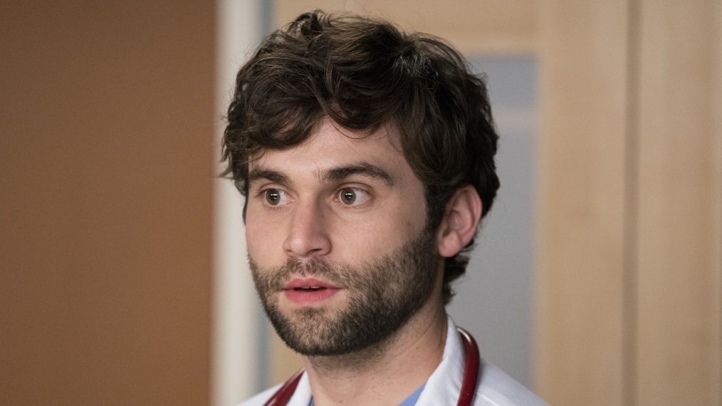 Jake Borelli in Grey's Anatomy