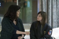 Allison Tolman and Alexa Swinton in Emergence