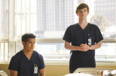 Nicholas Gonzalez and Freddie Highmore in The Good Doctor