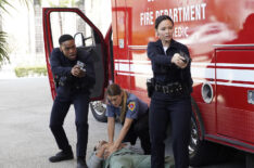 Titus Makin Jr., Melissa O’Neil in The Rookie