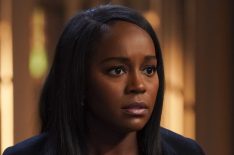 Aja Naomi King as Michaela in How to Get Away With Murder