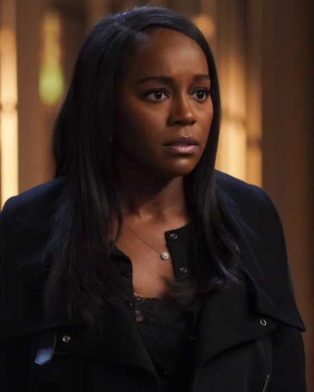 Aja Naomi King as Michaela in How to Get Away With Murder