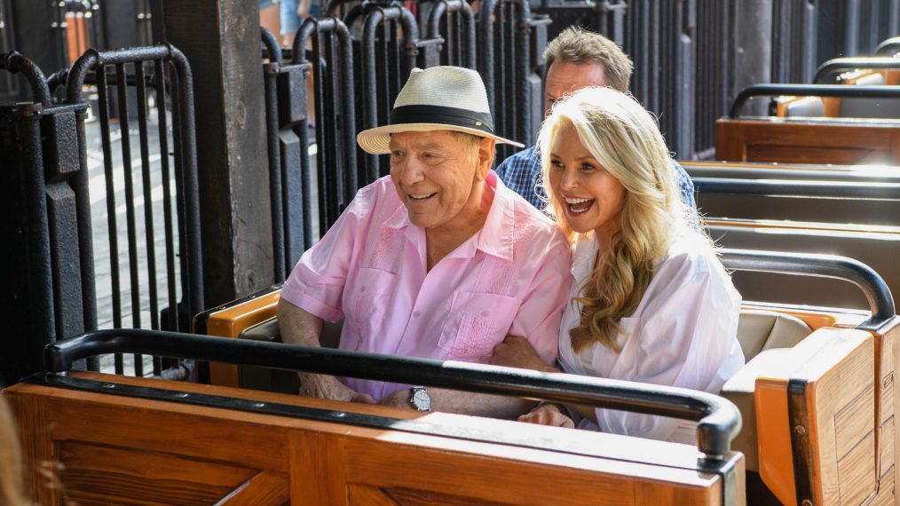 George Segal and Christie Brinkley on The Goldbergs