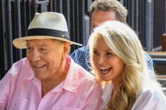 George Segal and Christie Brinkley on The Goldbergs
