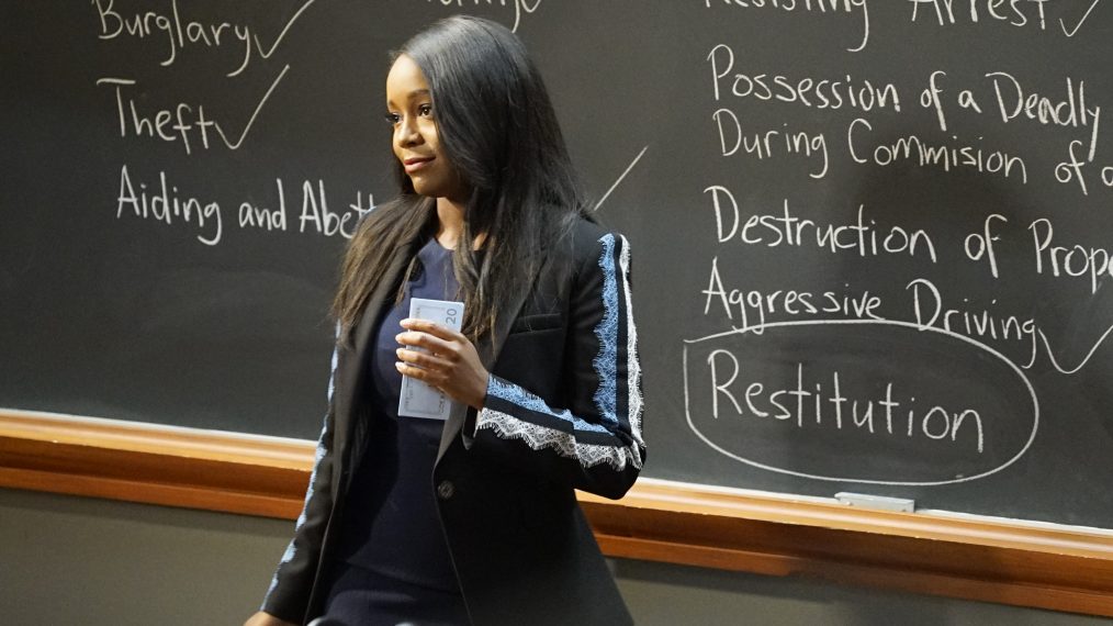 Aja Naomi King as Michaela Pratt in How To Get Away With Murder - 'Do You Think I'm a Bad Man?'