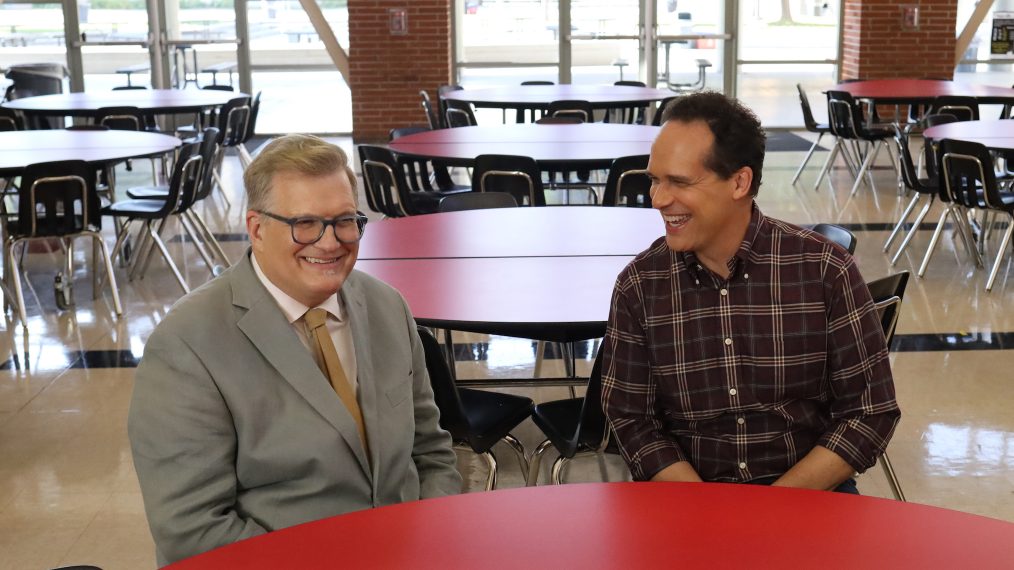 Drew Carey and Diedrich Bader