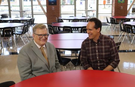 Drew Carey and Diedrich Bader