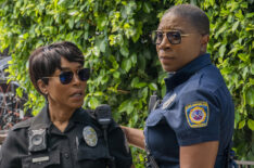 Angela Bassett and and Aisha Hinds in the 'Kids Today' season premiere episode of 9-1-1