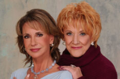 Jess Walton and Jeanne Cooper in The Young and the Restless