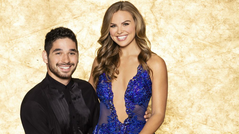 Alan Bersten and Hannah Brown on Dancing with the Stars