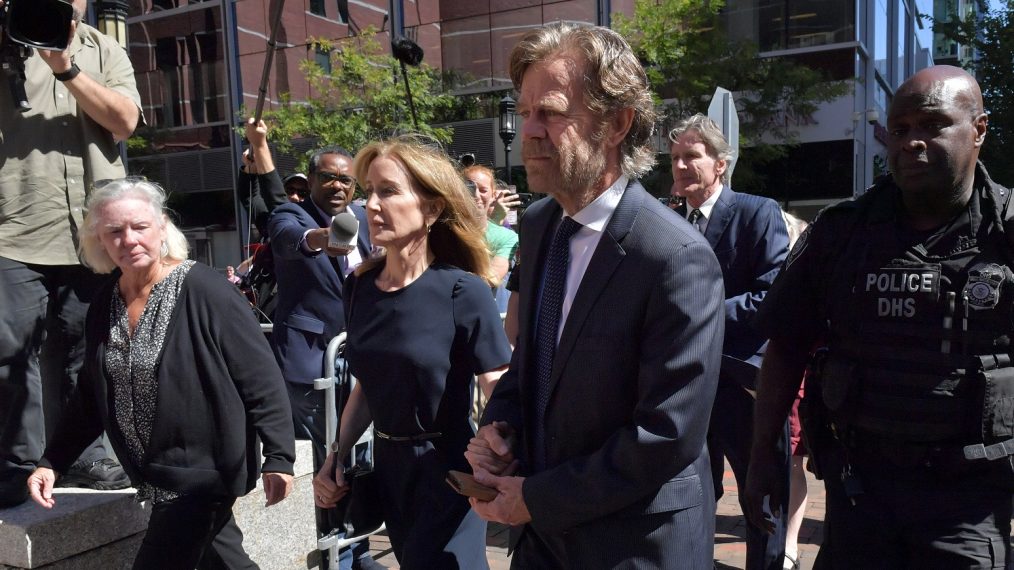 Felicity Huffman Appears In Court For Sentencing After Pleading Guilty To College Admission Fraud Charges