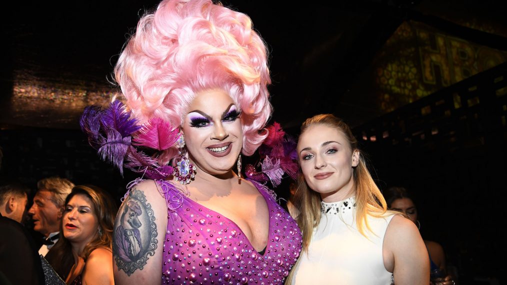 HBO's Post Emmy Awards Reception - Nina West and Sophie Turner