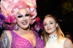 HBO's Post Emmy Awards Reception - Nina West and Sophie Turner