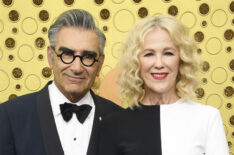 Eugene Levy and Catherine O'Hara attend the 71st Emmy Awards
