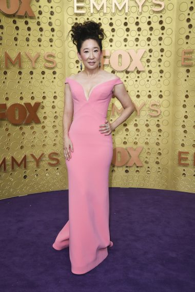 Sandra Oh attends the 71st Emmy Awards