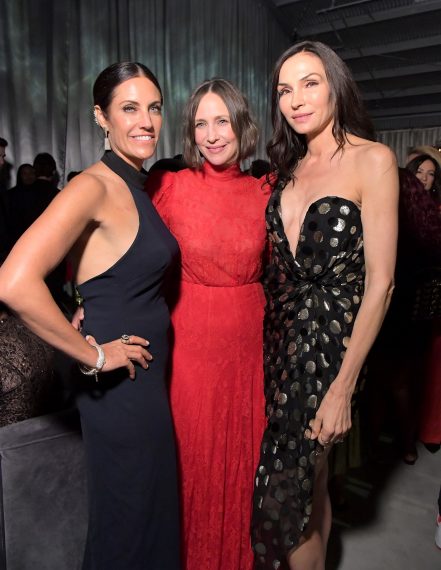 Vera Farmiga and Famke Janssen attend the 2019 Netflix Primetime Emmy Awards After Party