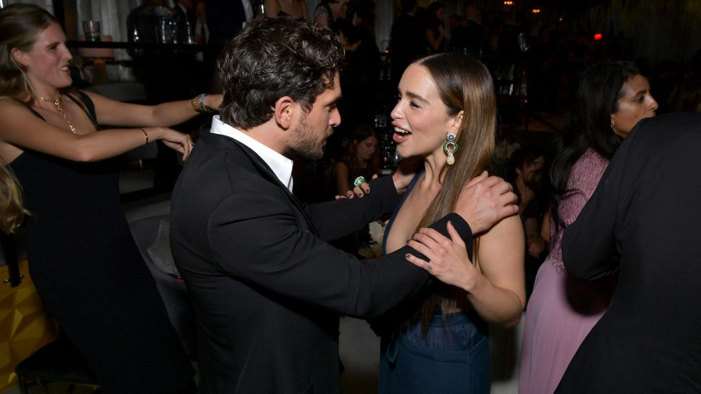 Kit Harington and Emilia Clarke - 2019 Netflix Primetime Emmy Awards After Party